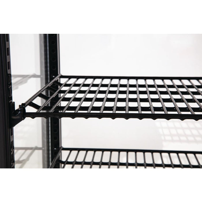 Polar C-Series Energy Efficient  Display Fridge Black 68Ltr Polar