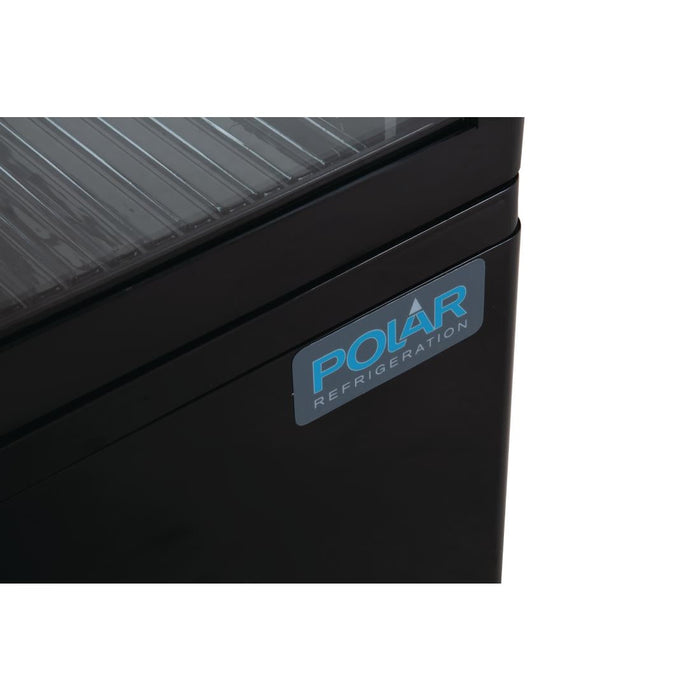 Polar C-Series Energy Efficient  Display Fridge Black 68Ltr Polar