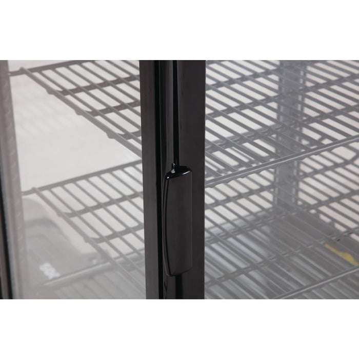 Polar C-Series Energy Efficient  Display Fridge Black 68Ltr Polar