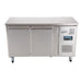 Polar U-Series Slimline Double Door Counter Fridge 228Ltr Polar