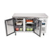 Polar U-Series Slimline Double Door Counter Fridge 228Ltr Polar