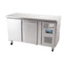 Polar U-Series Slimline Double Door Counter Fridge 228Ltr Polar