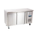 Polar U-Series Slimline Double Door Counter Fridge 228Ltr Polar