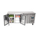 Polar U-Series Slimline Triple Door Counter Fridge 339Ltr Polar