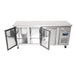 Polar U-Series Slimline Triple Door Counter Fridge 339Ltr Polar