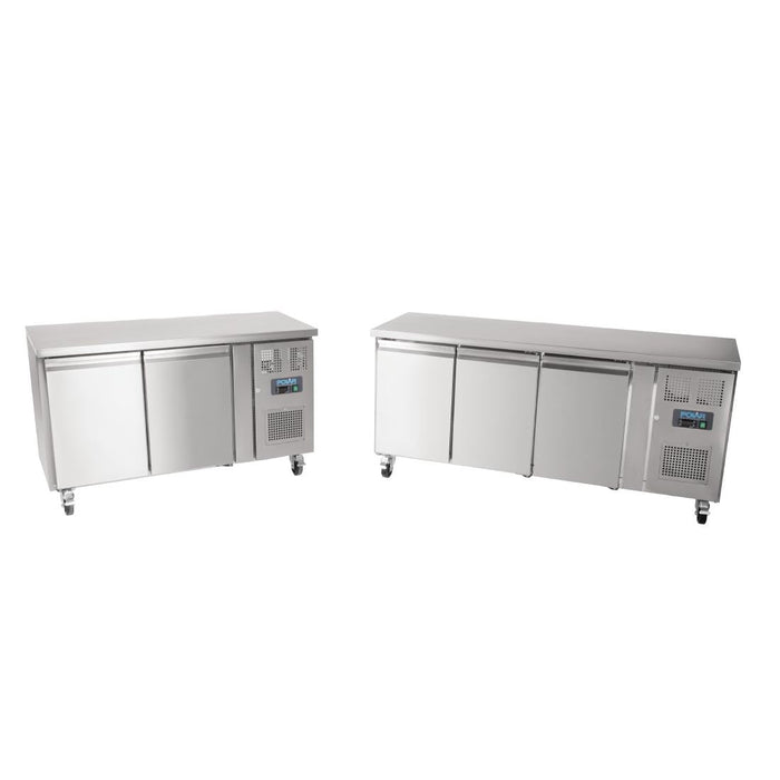 Polar U-Series Slimline Triple Door Counter Fridge 339Ltr Polar