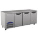 Stainless Steel Exterior and Interior. 3 doors. 6 x Shelves (1/1GN)