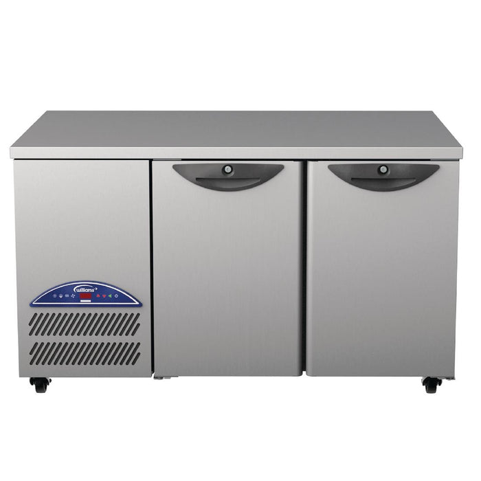 Stainless Steel Exterior and Interior. 2 doors. 4 x Shelves (1/1GN)