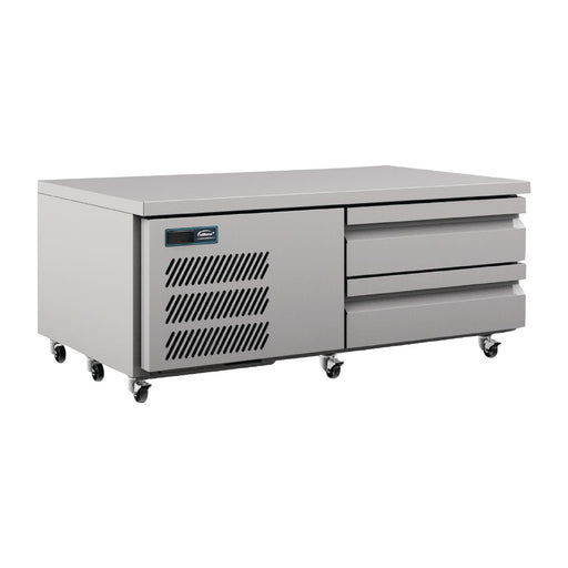 Stainless Steel Finish. Gastronorm Compatible. 2 Drawer