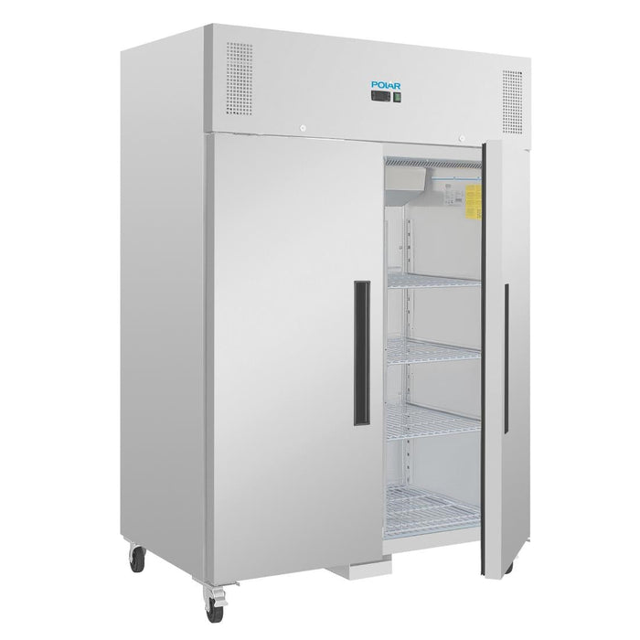 Polar G-Series Upright Double Door Fridge 1200Ltr Polar