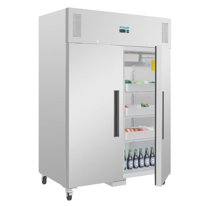 Polar G-Series Upright Double Door Fridge 1200Ltr Polar