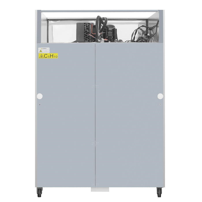 Polar G-Series Upright Double Door Fridge 1200Ltr Polar