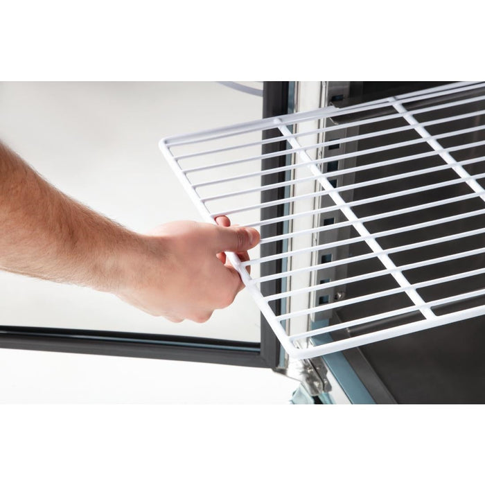 Polar U-Series Double Door Counter Fridge 282Ltr Polar