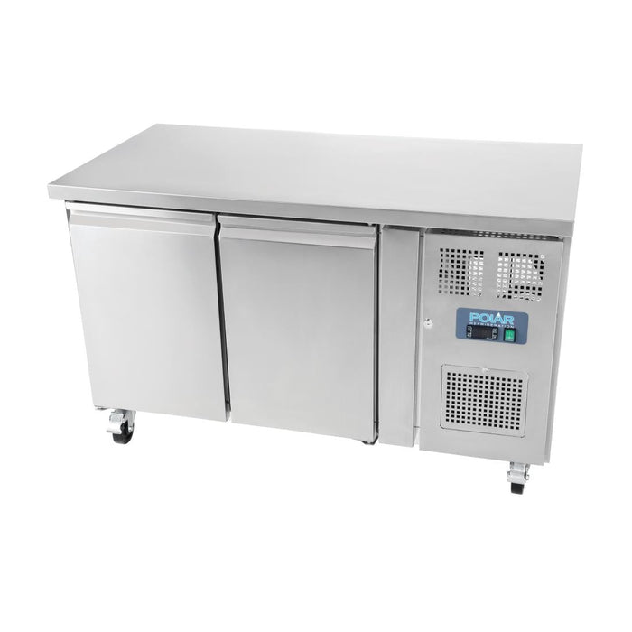 Polar U-Series Double Door Counter Fridge 282Ltr Polar