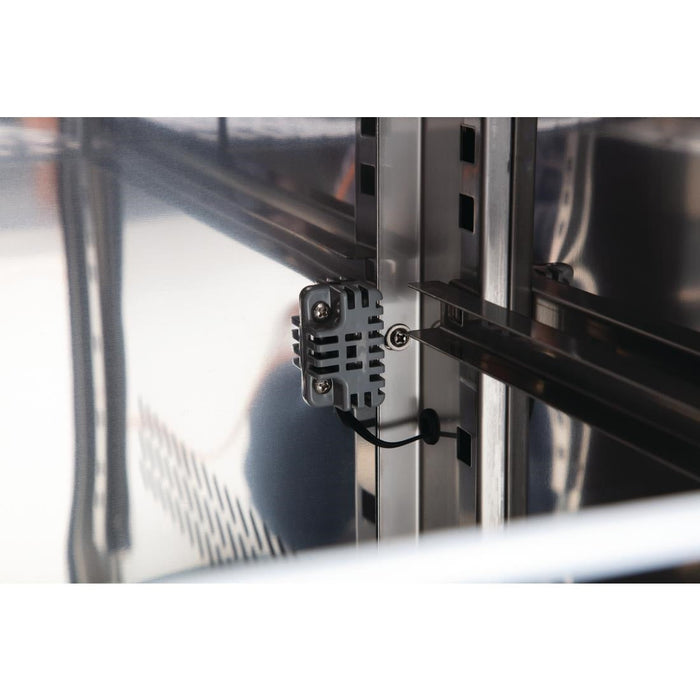 Polar U-Series Double Door Counter Fridge 282Ltr Polar