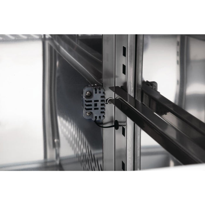 Polar U-Series Triple Door Counter Fridge 417Ltr Polar