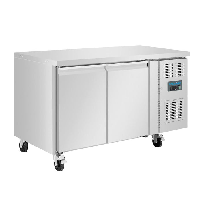 Polar U-Series Double Door Counter Freezer 282Ltr Polar