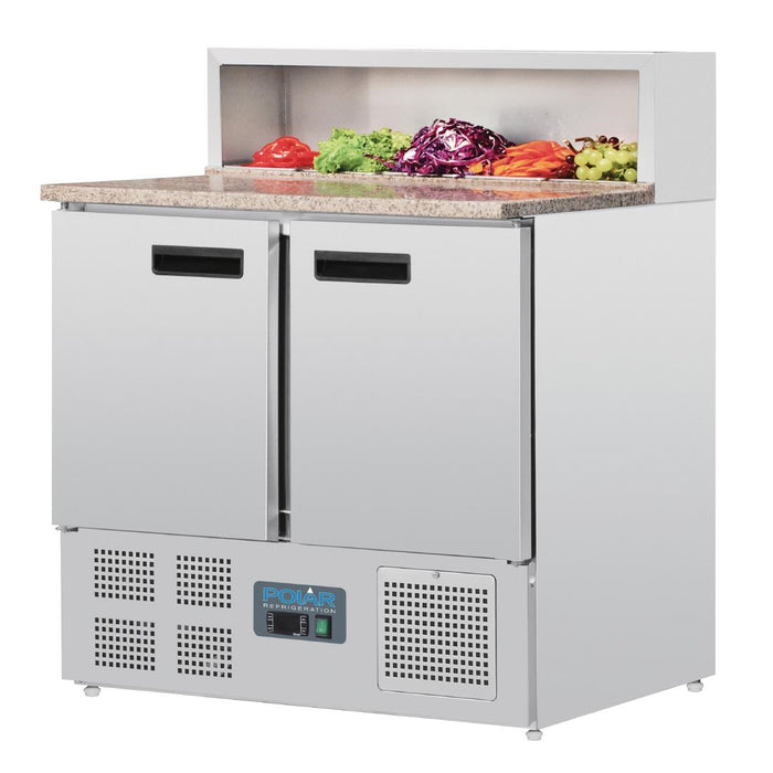 Polar G-Series Pizza Prep Counter Fridge 288Ltr Polar