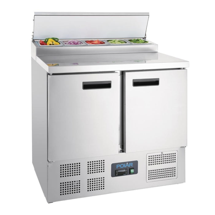 Polar G-Series Pizza Prep Counter Fridge 254Ltr Polar