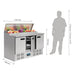 Polar G-Series Pizza Prep Counter Fridge 390Ltr Polar