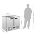 Polar G-Series Saladette Counter Fridge 240Ltr Polar