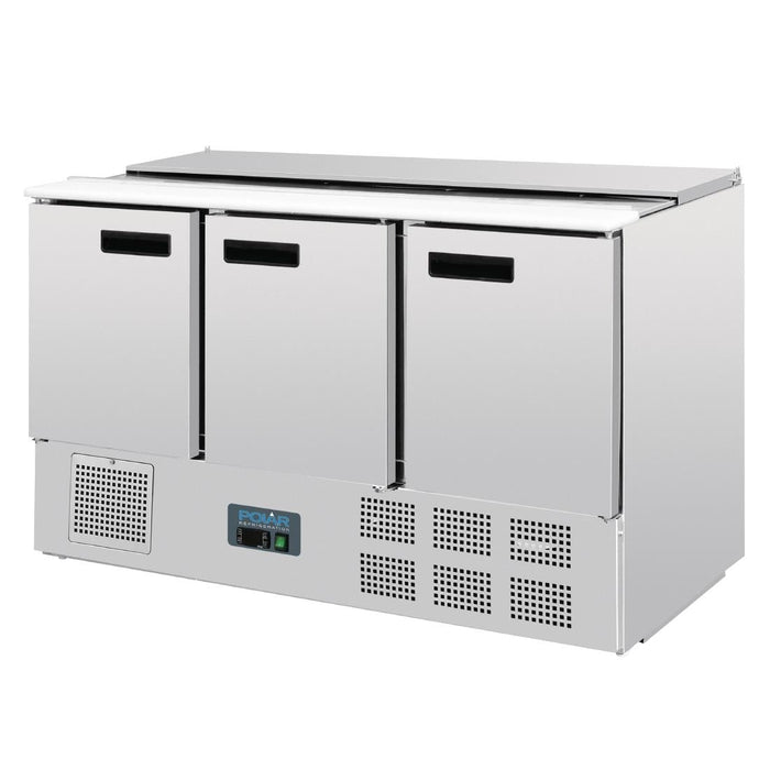 Polar G-Series Saladette Counter Fridge 368Ltr Polar