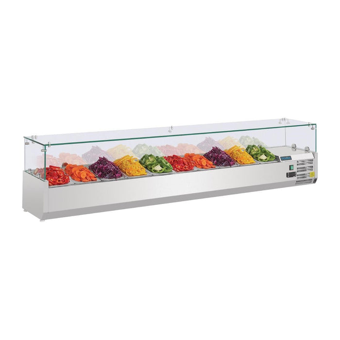 Polar G-Series Countertop Prep Fridge 10x 1/4GN Polar