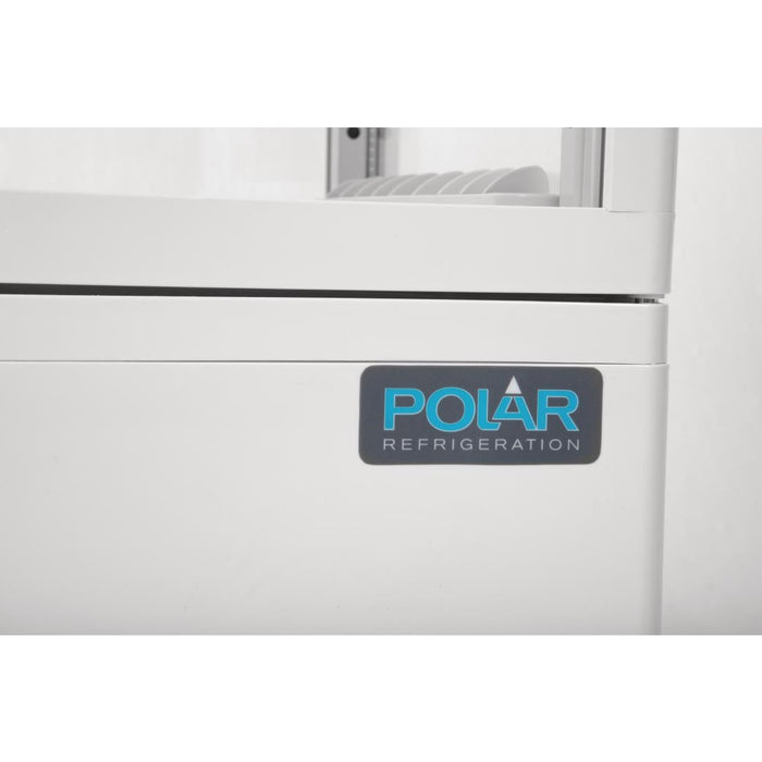 Polar C-Series Energy Efficient Display Fridge White 68Ltr Polar