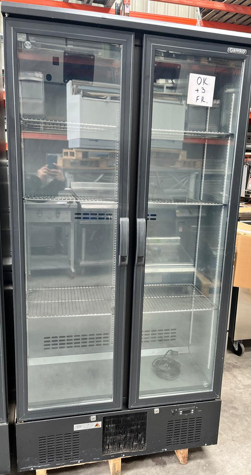 Gamko Maxiglass MG500G Double Door Upright Bottle Cooler-Refurbished Canmac Refurbished