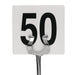 Olympia Plastic Table Number Inserts 1-50 Olympia