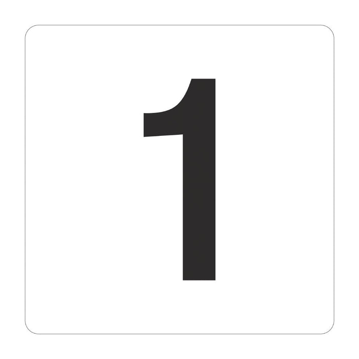 Olympia Plastic Table Number Inserts 1-50 Olympia