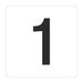 Olympia Plastic Table Number Inserts 1-50 Olympia