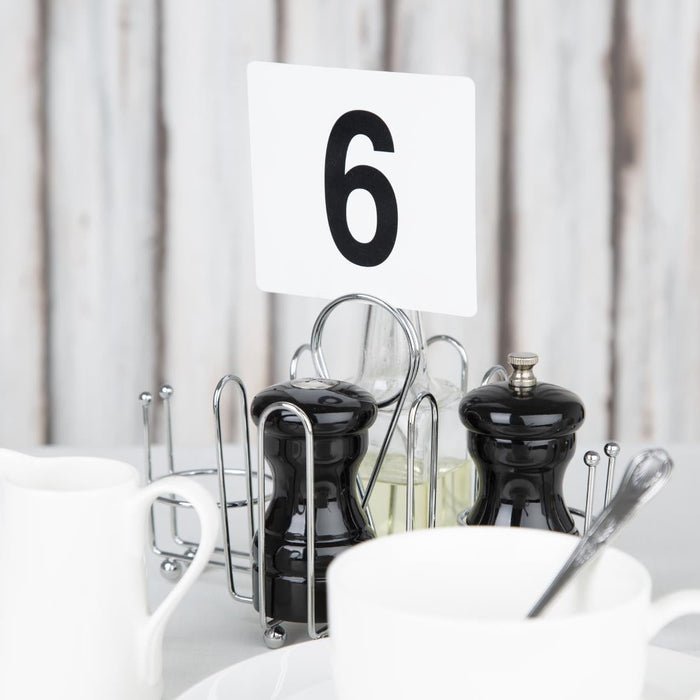 Olympia Plastic Table Number Inserts 1-50 Olympia
