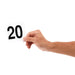 Olympia Plastic Table Numbers Inserts 1-25 Olympia