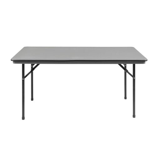 Bolero ABS Rectangular Folding Table Grey 5ft Bolero