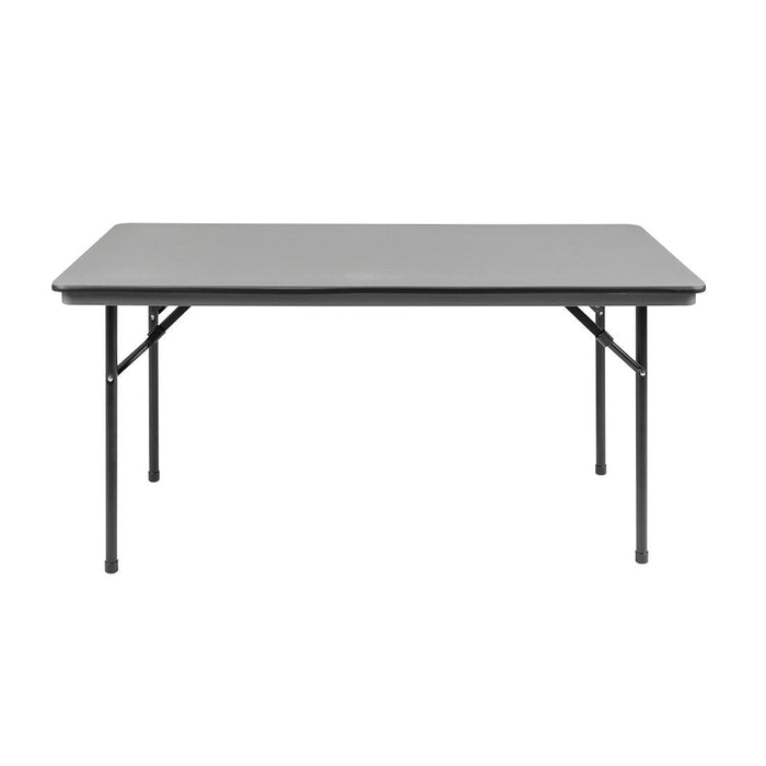 Bolero ABS Rectangular Folding Table Grey 5ft Bolero