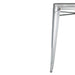 Bolero Bistro Galvanised Steel Square Table 668mm (Single) Bolero