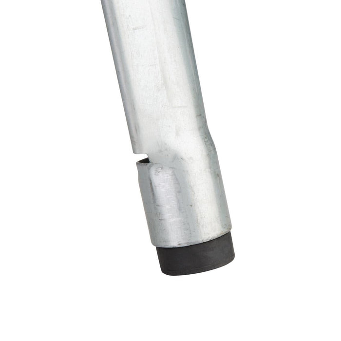 Bolero Bistro Galvanised Steel Square Table 668mm (Single) Bolero