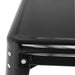 Bolero Bistro Steel Square Table Black 668mm (Single) Bolero