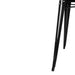 Bolero Bistro Steel Square Table Black 668mm (Single) Bolero