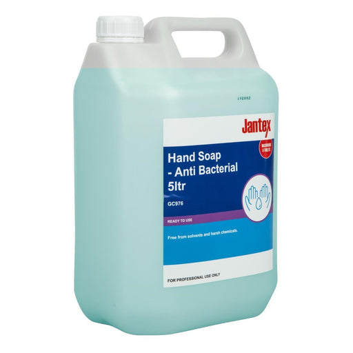 Jantex Unperfumed Antibacterial Liquid Hand Soap 5Ltr Jantex