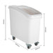 Vogue Polypropylene Ingredient Bin with Scoop 81Ltr Vogue