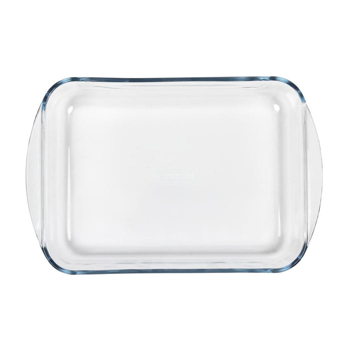 Pyrex Rectangular Glass Roasting Dish 350x230x50mm Pyrex