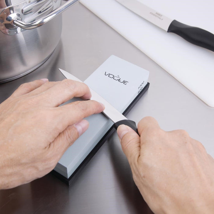 Vogue Dual Grit Whetstone 400-1000 Vogue