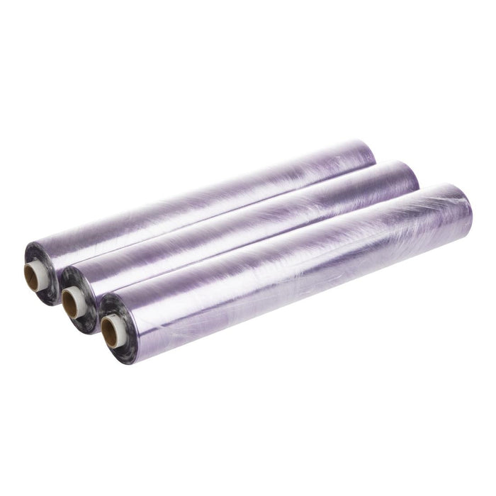Vogue Pre-Perforated Cling Film 450mm x 500m (3 Pack) Vogue