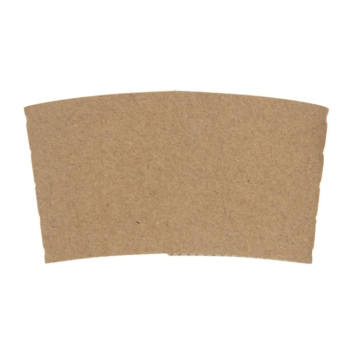 Fiesta Recyclable Corrugated Cup Sleeves for 8oz Cup (1000 Pack) Fiesta Recyclable