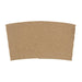Fiesta Recyclable Corrugated Cup Sleeves for 8oz Cup (1000 Pack) Fiesta Recyclable