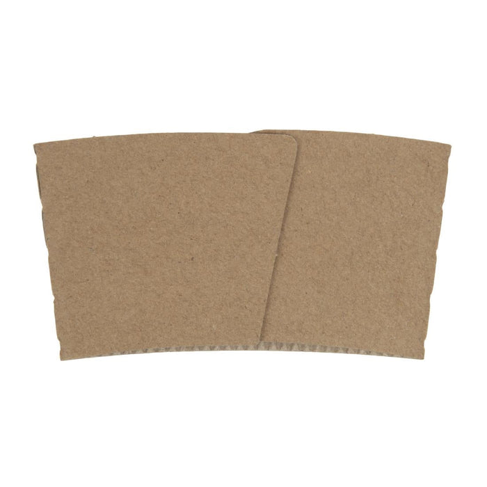 Fiesta Recyclable Corrugated Cup Sleeves for 8oz Cup (1000 Pack) Fiesta Recyclable
