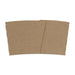 Fiesta Recyclable Corrugated Cup Sleeves for 8oz Cup (1000 Pack) Fiesta Recyclable