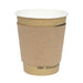 Fiesta Recyclable Corrugated Cup Sleeves for 8oz Cup (1000 Pack) Fiesta Recyclable